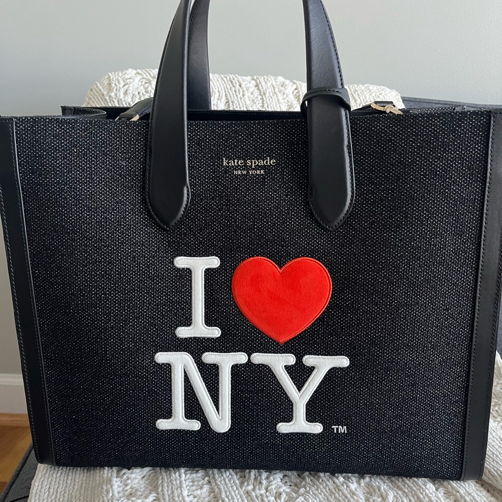 kate spade x i ❤️ ny manhattan tote